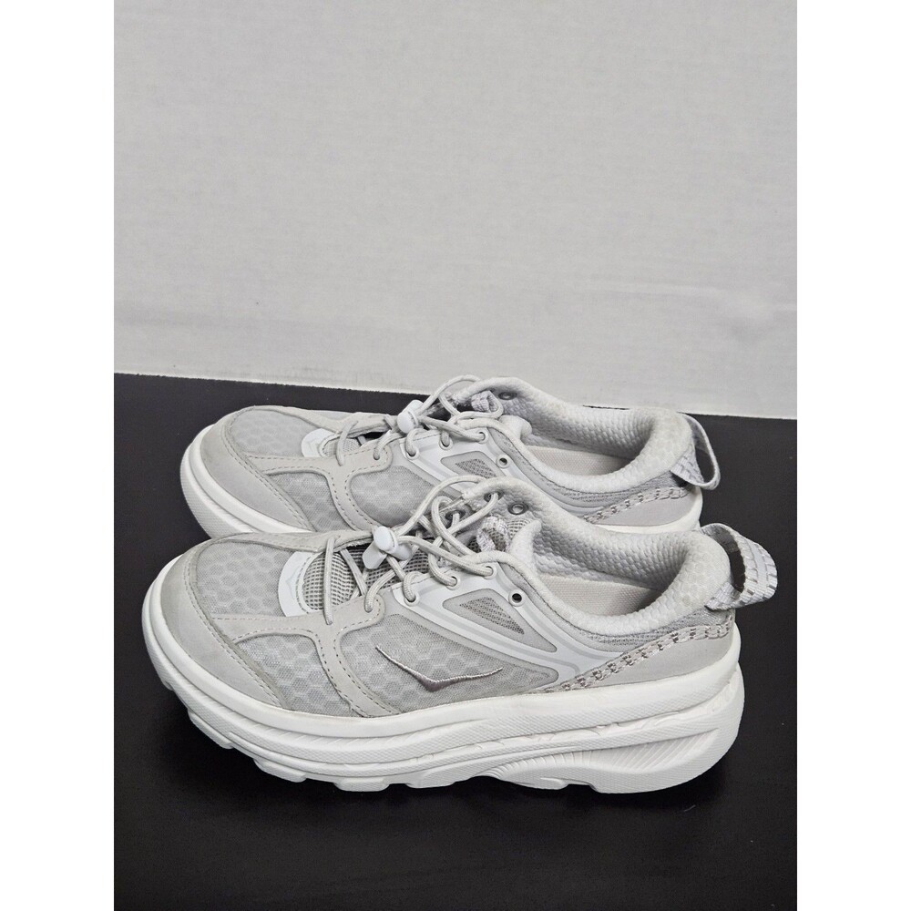 Size 5.5 - Hoka One One HOKA Bondi B3LS Cosmic Grey White